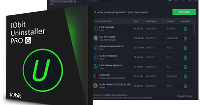 IObit Uninstaller 9 PRO 中文版下载